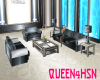 ♛ Azure PH Sofa Set