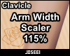 Arm Width Scaler 115%