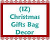 (IZ) XMas Gifts Bag Deco