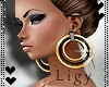 Lg-Maya Earrings Gold