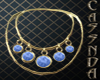 Necklace blue Madison