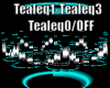 Dj lights - Teal EQ