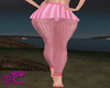 Moon Skirt Set Pink