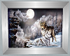 Framed Winter Wolves