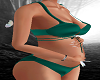 Pregnant Emerald Bikini