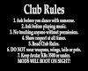 Club Rules white/black