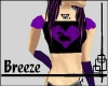 *B Emo Heart Top ~Purple