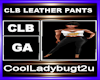 CLB LEATHER PANTS
