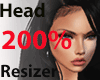 Head 200%