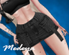 M̶| Black Denim Skirt