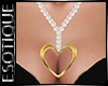 |E! Gold Heart Pearls
