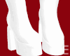 Santa Boots White