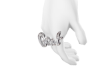 [iD] R goat knuckle ring