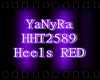 IYIHHT2589 Heels Red