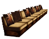 [BI]Brown long Sofa