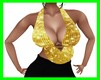 X* Glitter gold top