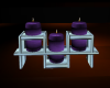 ~MNY~Trio Purple Candles