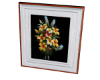 Lily in White Frame