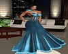 Mia Teal Gown w/ Add On