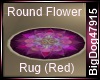 [BD] Round Flower Rug(R)