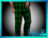 (W) Green Plaid Flannel
