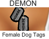 DEMON-FemaleDogTags