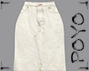 P4--Long Skirt-White