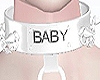 White Baby Collar