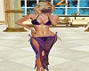 Purple Belly dancer