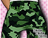 Green Camo Track Pants