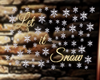 ♫CHRISTMAS  SNOW WALL