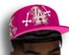LA fitted cap | pink