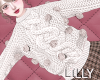 ponpon sweater F white