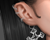 A| cross earring