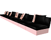Pinkish long couch cst