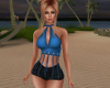 Blue Halter Outfit RLL