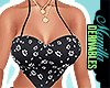 ! Heart Bandana Top