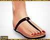 ! Maroon Avenue Slippers