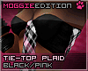 ME|TTPlaid|Black/Pink