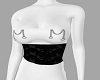 W chain top &corset