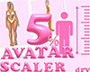 5% Avatar Scaler