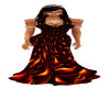 Hot Fire Gown