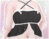 ❄ Ruffle Top Black