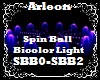 Spin Ball Bicolor Light