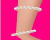 4 Cream Pearl Bracelets