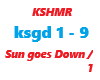 KSGMR / Sun goes