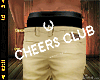 Cheer$ Club Beige Pants