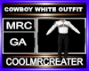 COWBOY WHITE OUTFIT