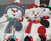 Snowman Family Sleigh