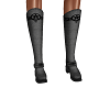 Grey Witch Boots